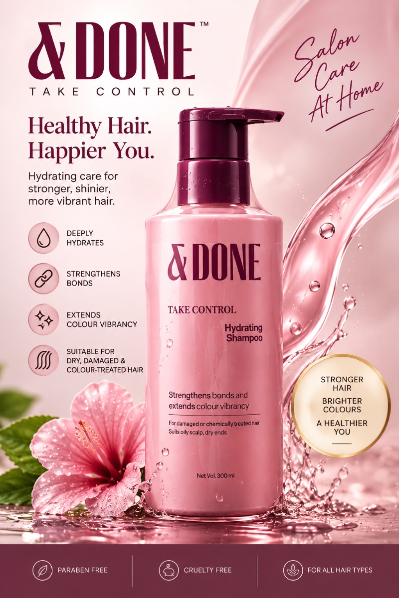 And done Hydrating shampoo