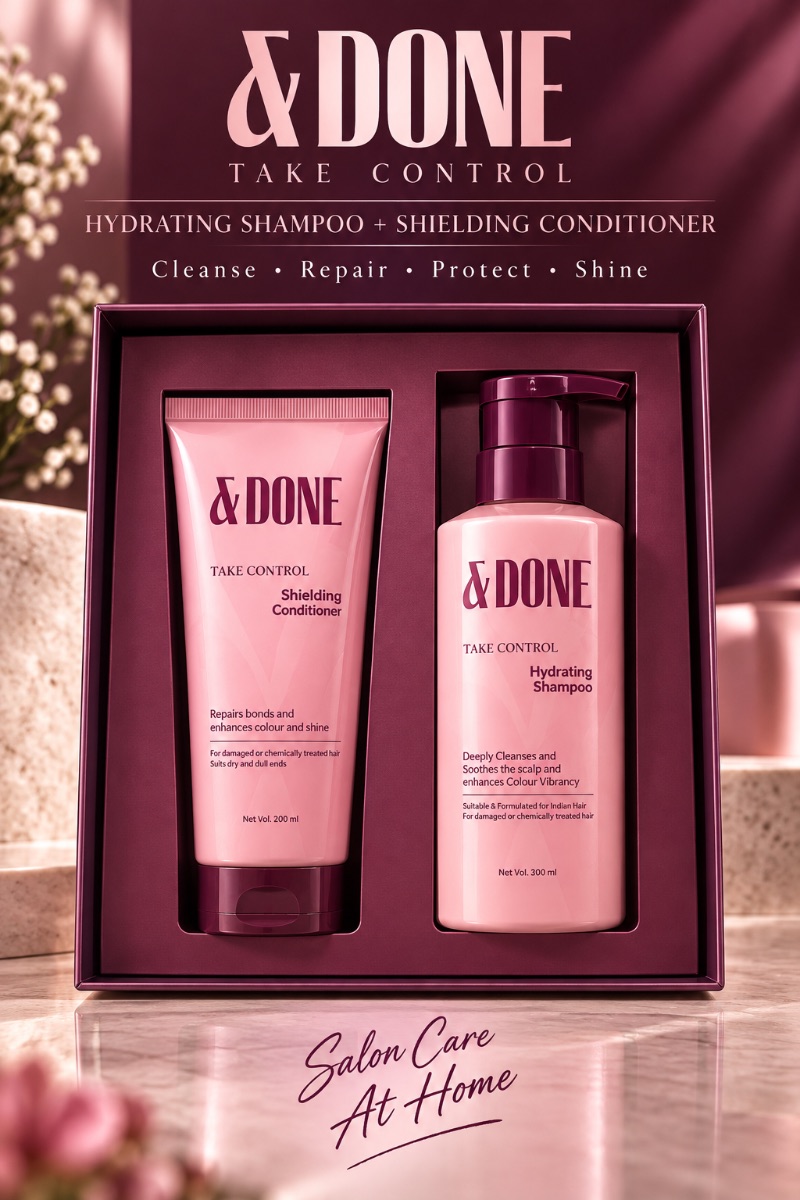 &Done Shampoo + Conditioner Kit
